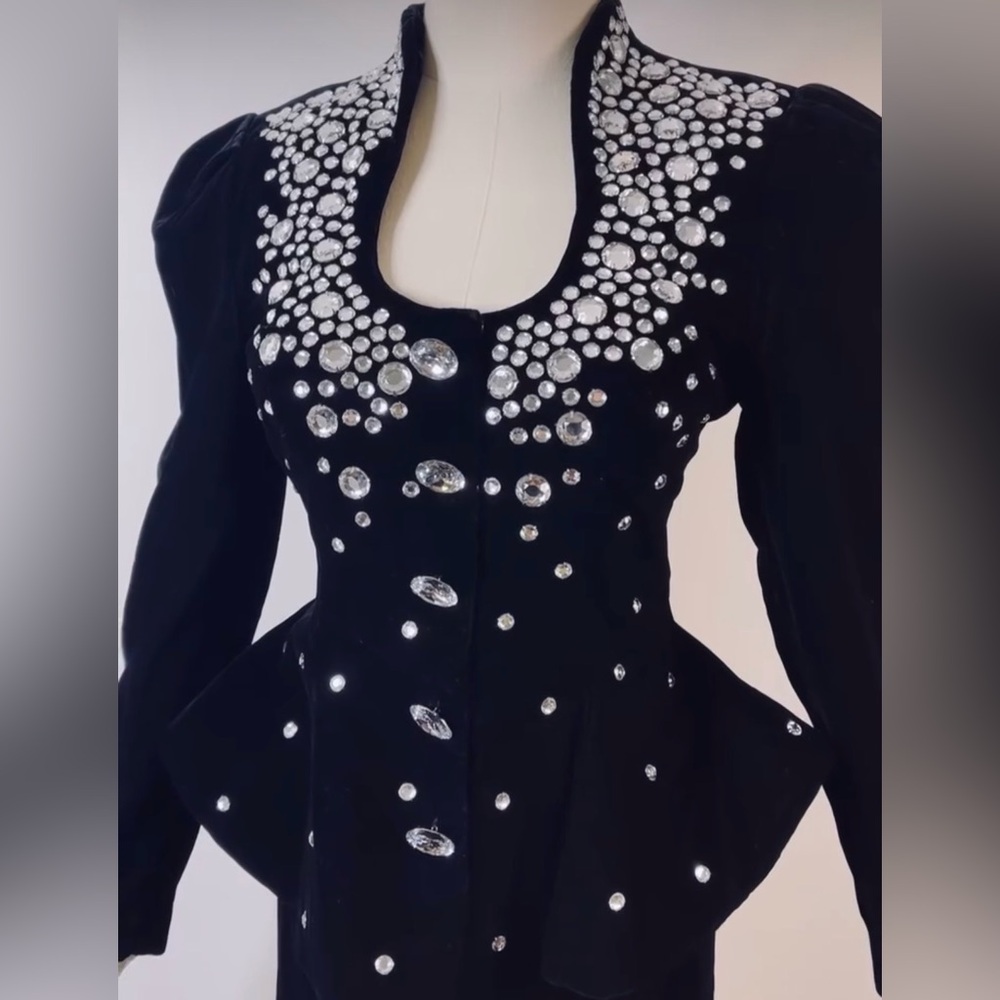 Lillie Rubin Peplum Jacket/Blazer - Picture 5 of 6